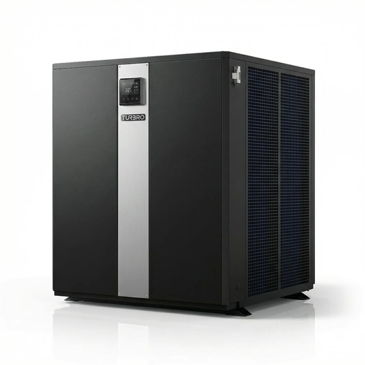 Beluga Inverter Pool Heat Pump TURBRO black heater with display on Tampa Home & Garden Store