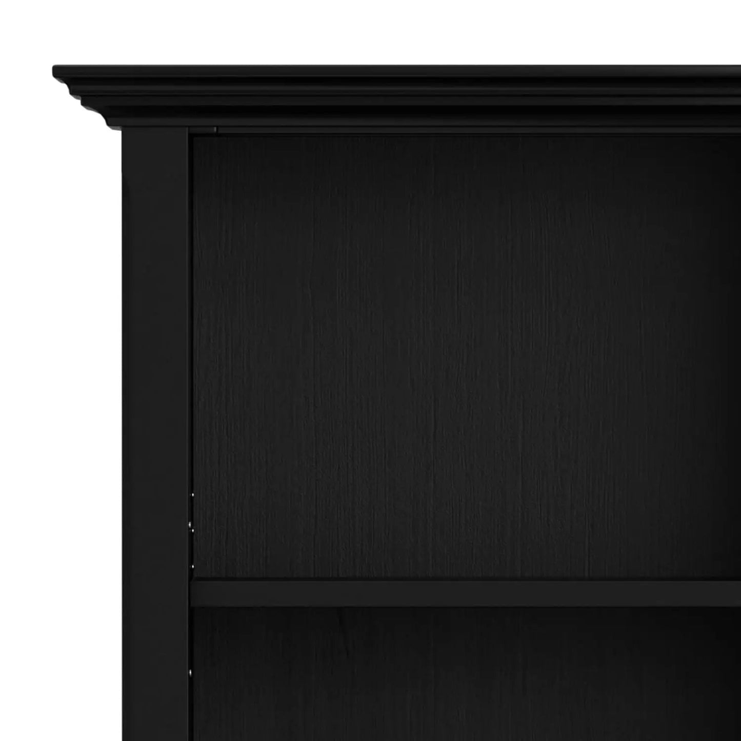 Amherst Five Shelf Bookcase Handcrafted Wood