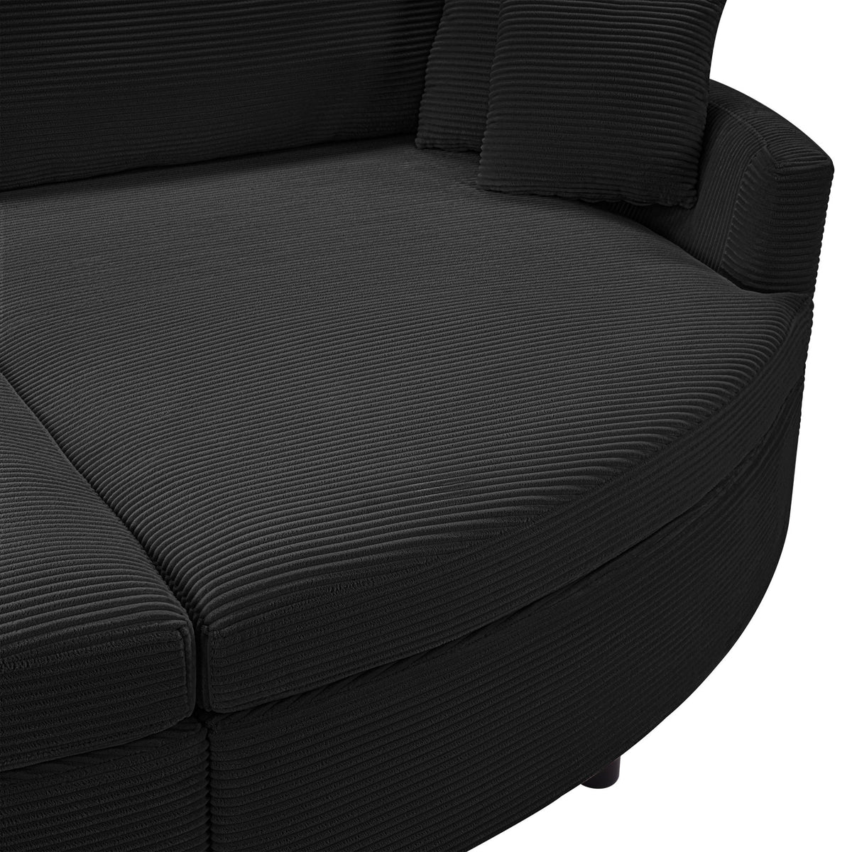 Oversized Double Chaise Sofa With USB Ports
