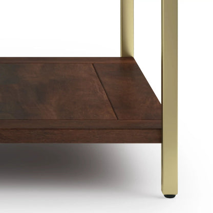 Skyler Solid Mango Wood Table and Metal Base
