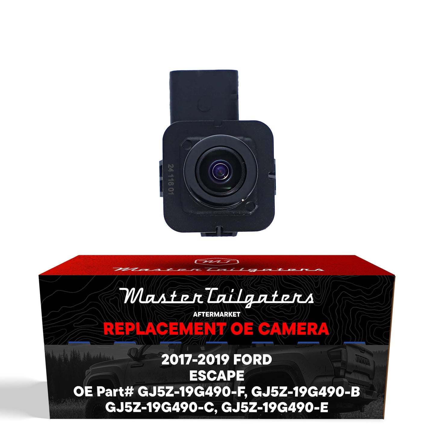 Master Tailgaters Ford Escape OEM backup camera, black housing with lens, GJ5Z-19G490-B/C/E/F on Tampa Home & Garden Store