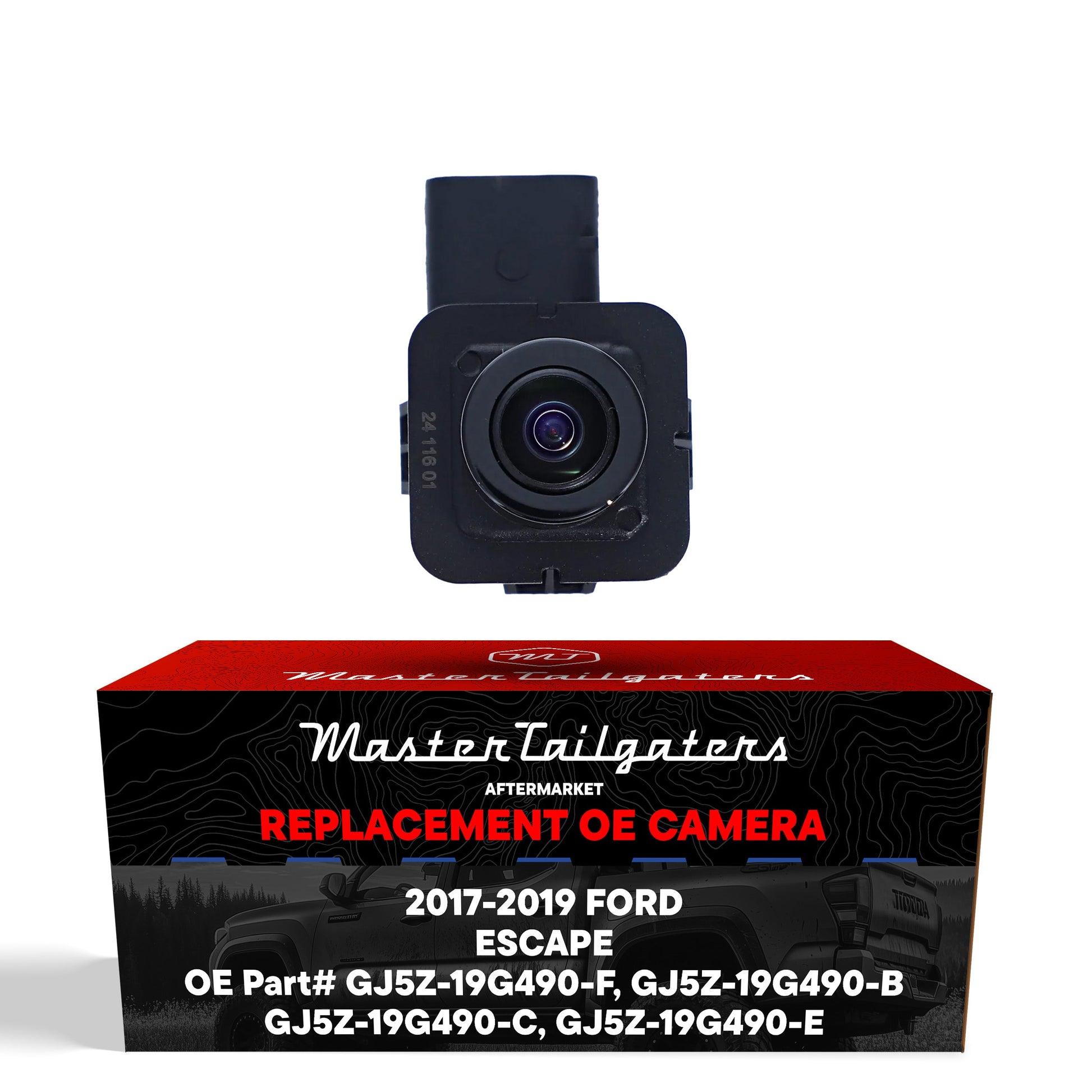 Master Tailgaters Ford Escape OEM backup camera, black housing with lens, GJ5Z-19G490-B/C/E/F on Tampa Home & Garden Store