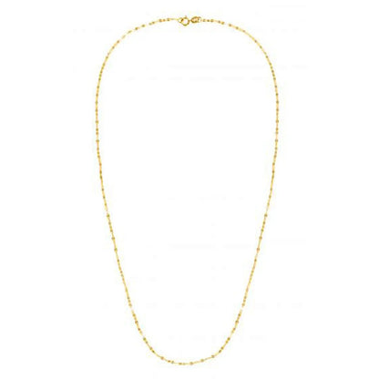 14k yellow gold alternate Valentino chain necklace 1.40 mm by Bids.com on Tampa Home & Garden Store