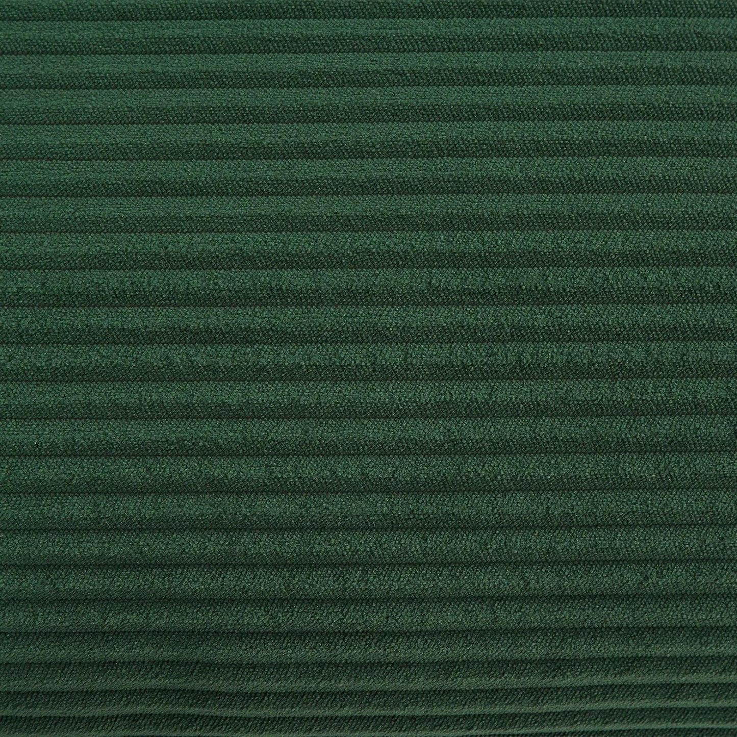 Modern U-Shaped Sectional Sofa With Storage Ottomans fabric swatch in dark green on Tampa Home & Garden Store