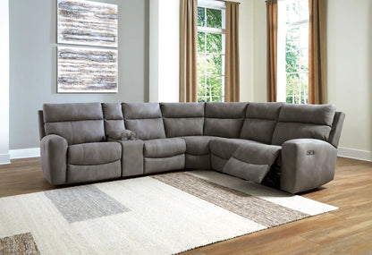 Next Gen Durapella Power Reclining Sectional Set