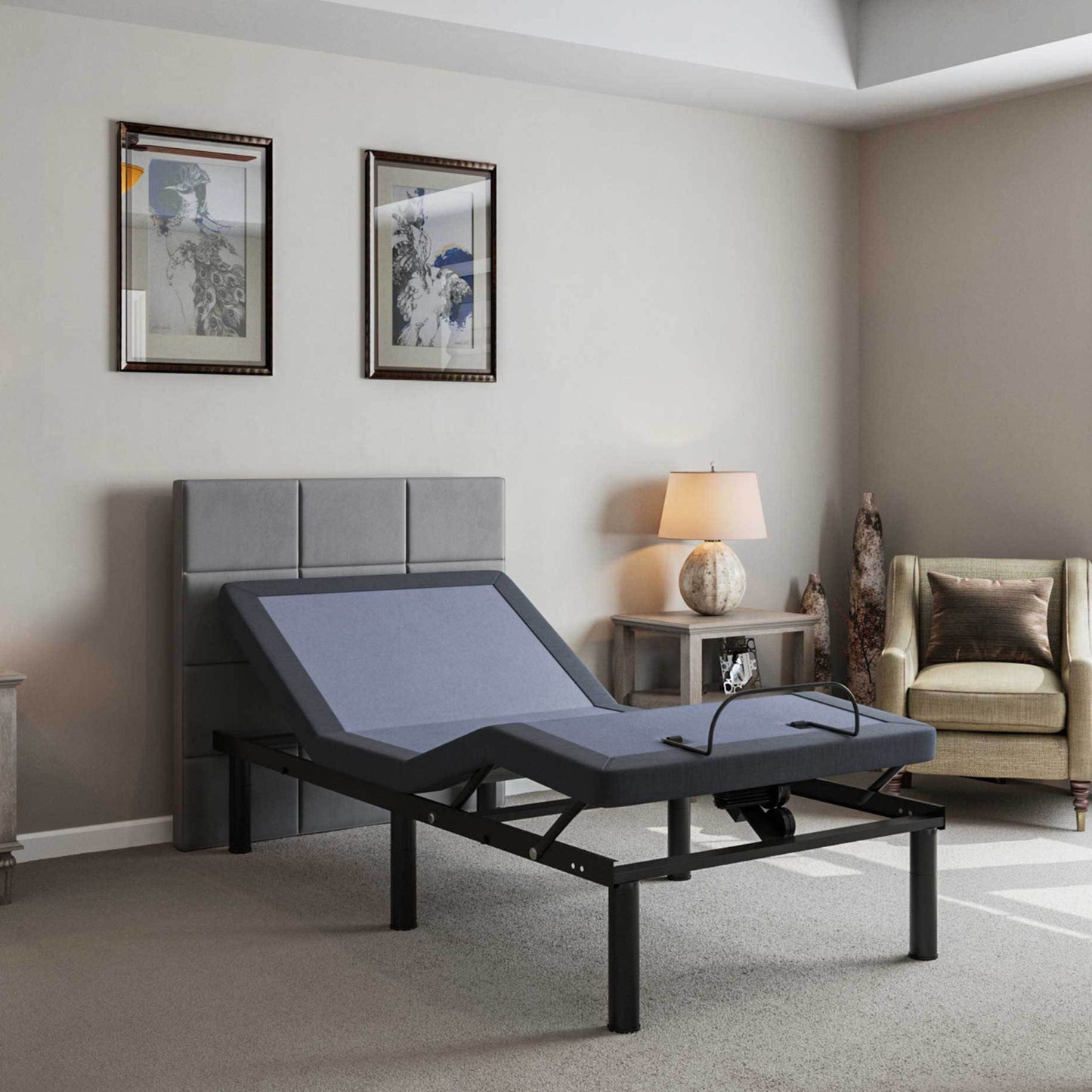 BT2000 Electric Adjustable Bed and Remote