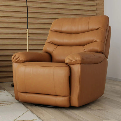 Oslo Antelope Swivel Glider Recliner Footrest