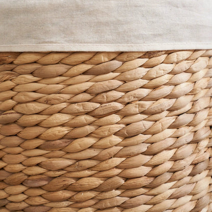 Ludmilla Round Tall Laundry Hamper with Lid