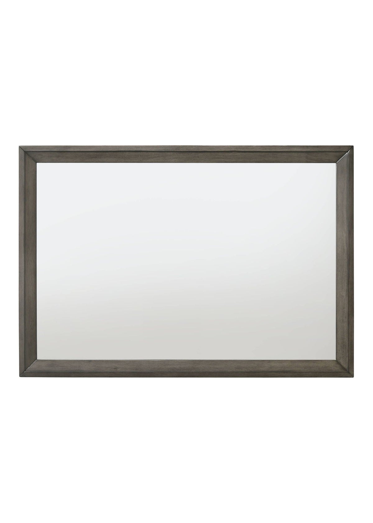 Escher Mirror with Wooden Frame Gray/Oak finish by HouseOfZazla on Tampa Home & Garden Store