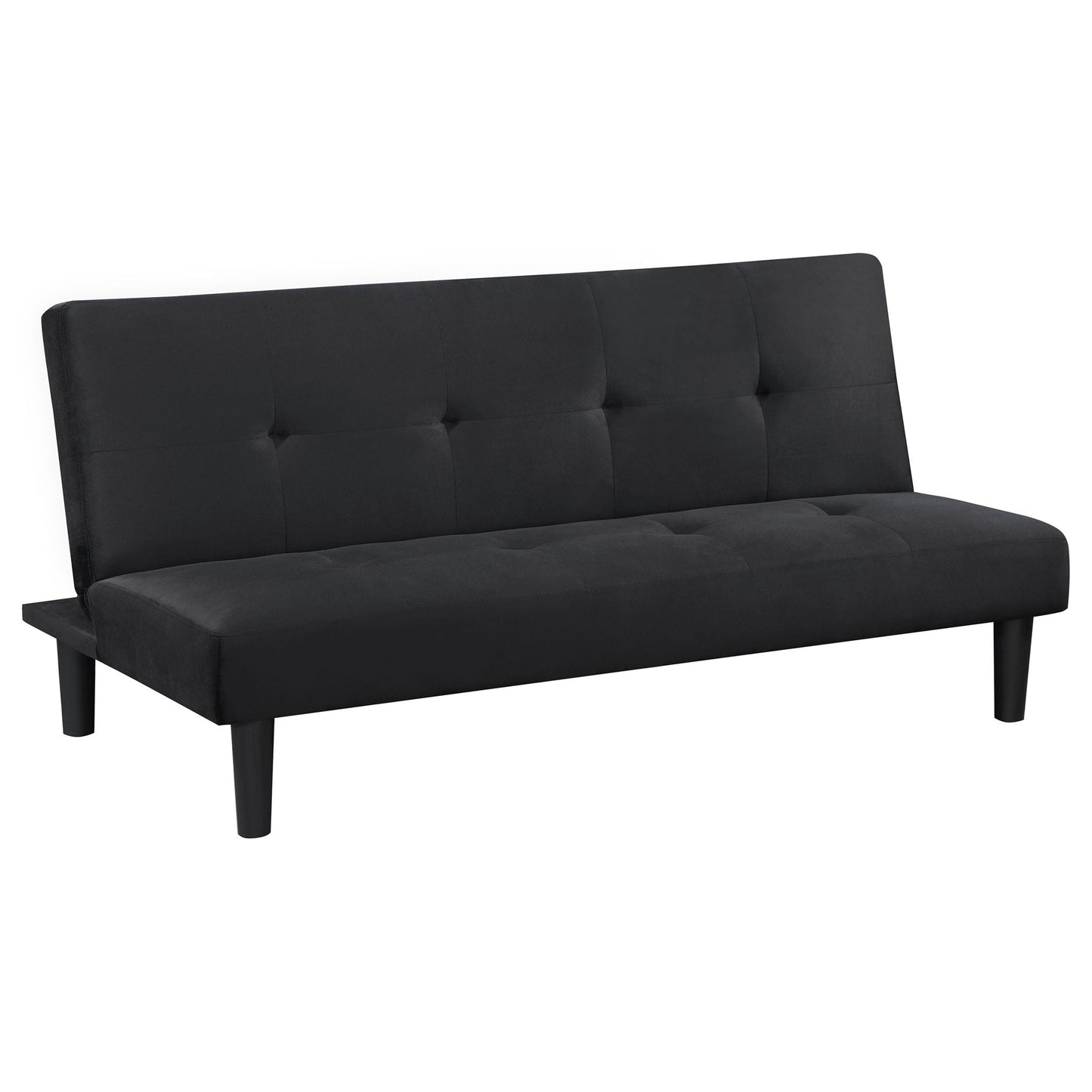 Boston Tufted Armless Convertible Sofa And Bed