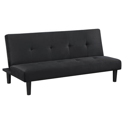 Boston Tufted Armless Convertible Sofa And Bed