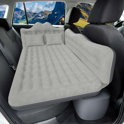 Backseat air mattress for SUV/Car/Truck, beige, 30.31'' width with two pillows on Tampa Home & Garden Store