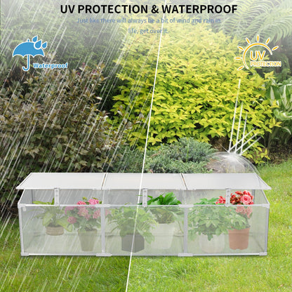 Indoor and Outdoor Polycarbonate Greenhouse
