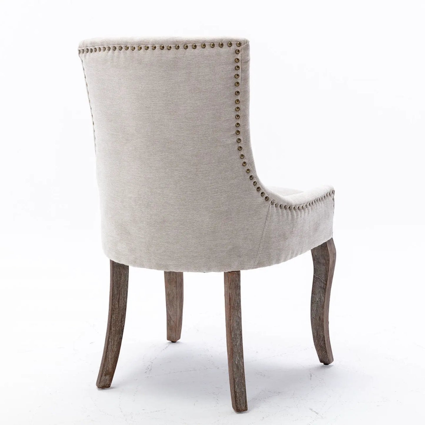 Ultra Side Dining Chair Set of 2 with Nail Heads