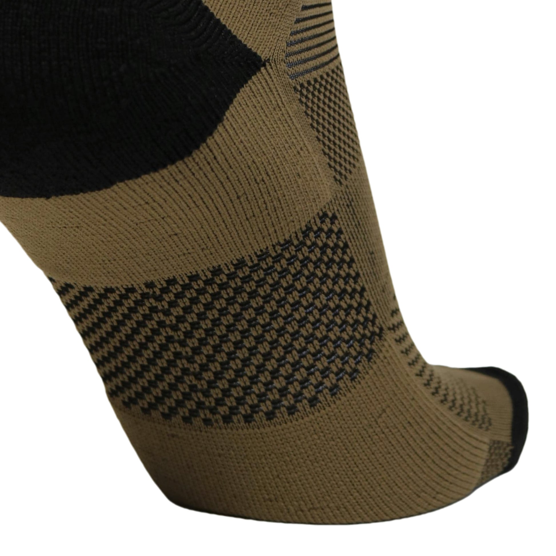 Jungle Sock tan and black camouflage crew sock by Covert Threads, military/tactical on Tampa Home & Garden Store