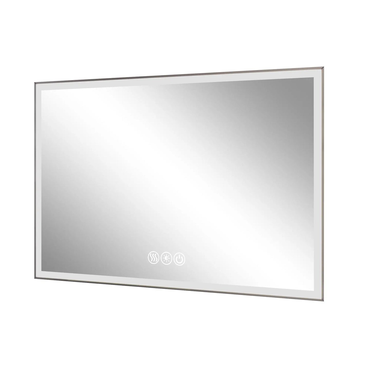 Modern LED Vanity Mirror with Aluminum Frame