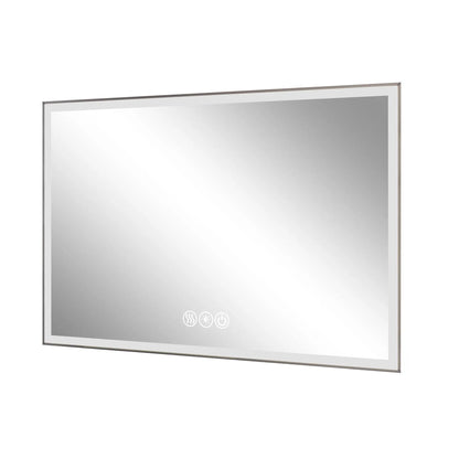 Modern LED Vanity Mirror with Aluminum Frame