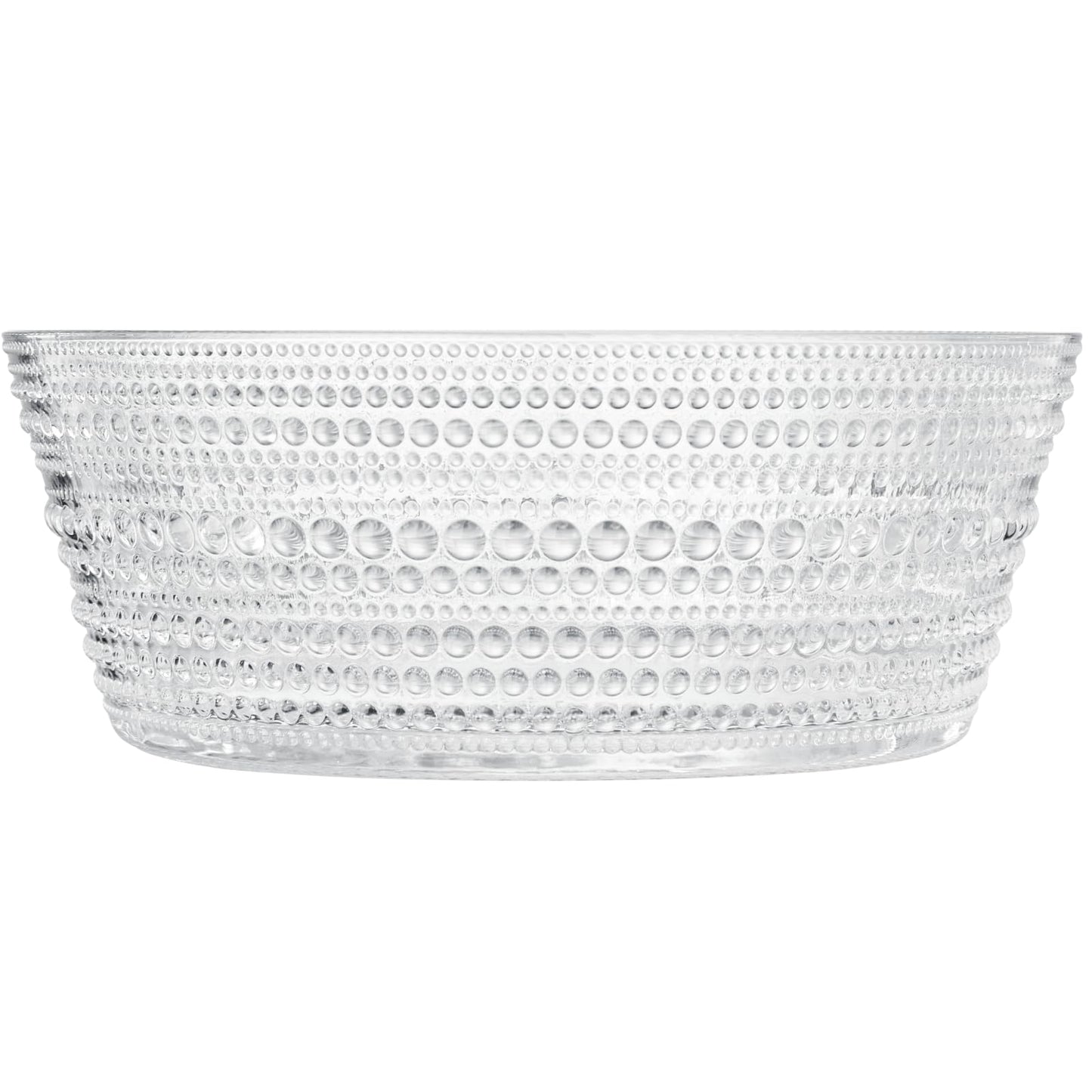Clear Hobnail Glass Bowl and 10 Inch Vintage