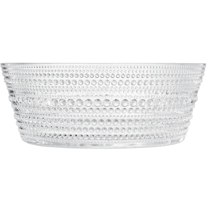 Clear Hobnail Glass Bowl and 10 Inch Vintage
