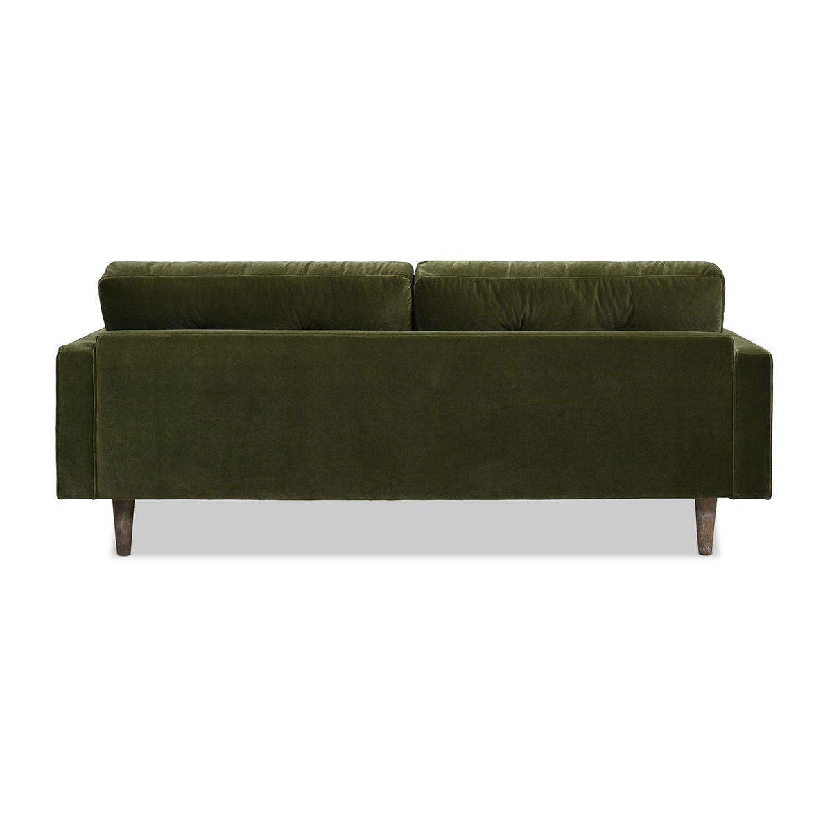 Mid Century Modern Olive Sofa for Stylish Living