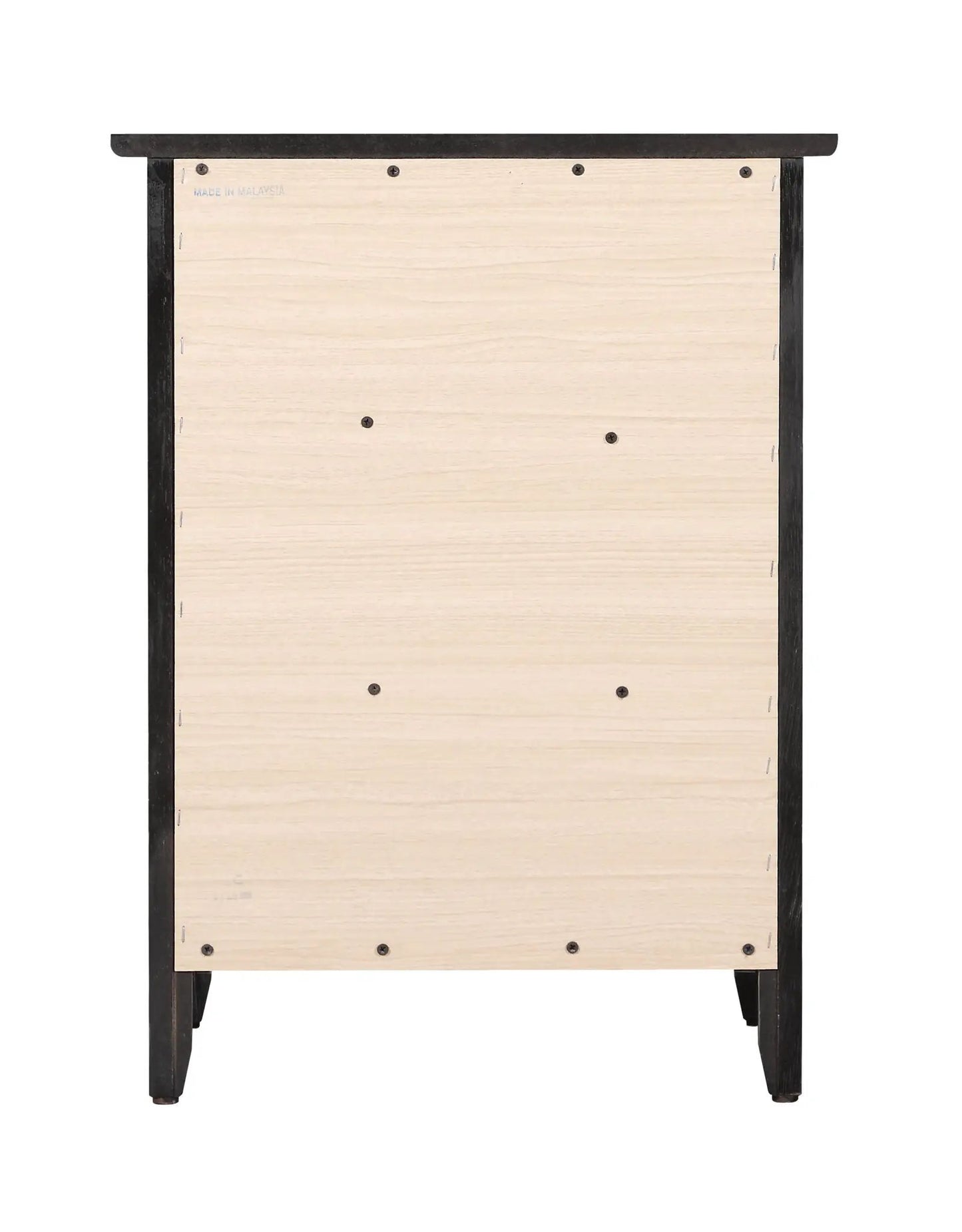 Daniel Nightstand With 3 Drawers In Wood Veneer