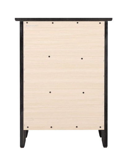 Daniel Nightstand With 3 Drawers In Wood Veneer