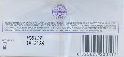 Face serum ingredients list: AQUA, ASCORBIC ACID, PEG-14 DIMETHICONE, lecithin on Tampa Home & Garden Store