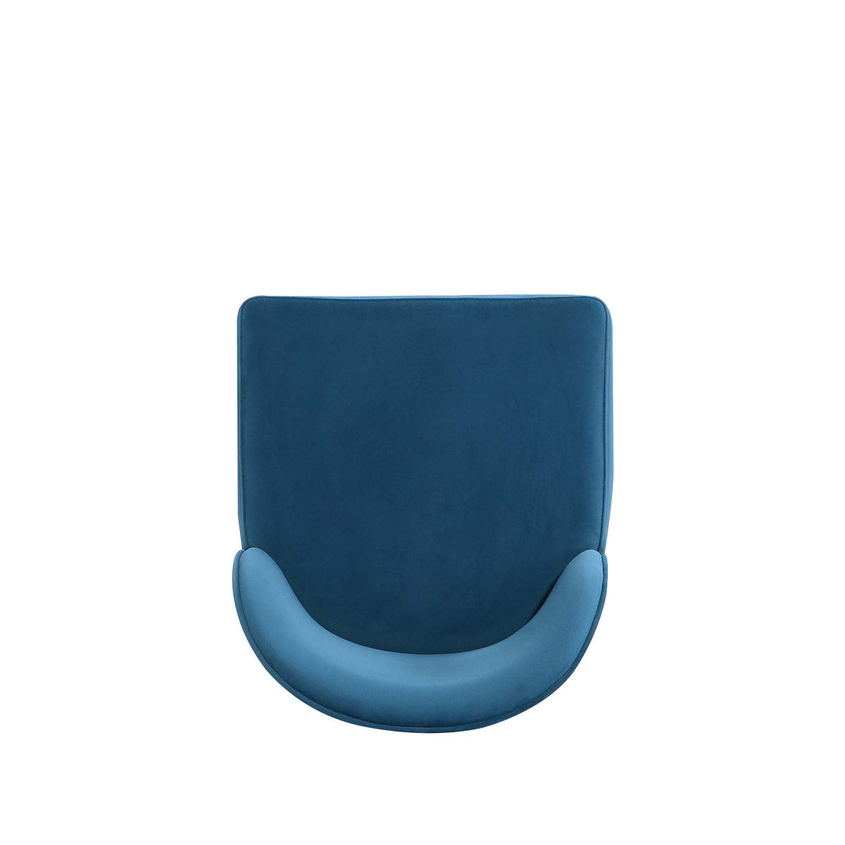 Dining chair set of 2 with blue upholstery and beech wood frame on Tampa Home & Garden Store