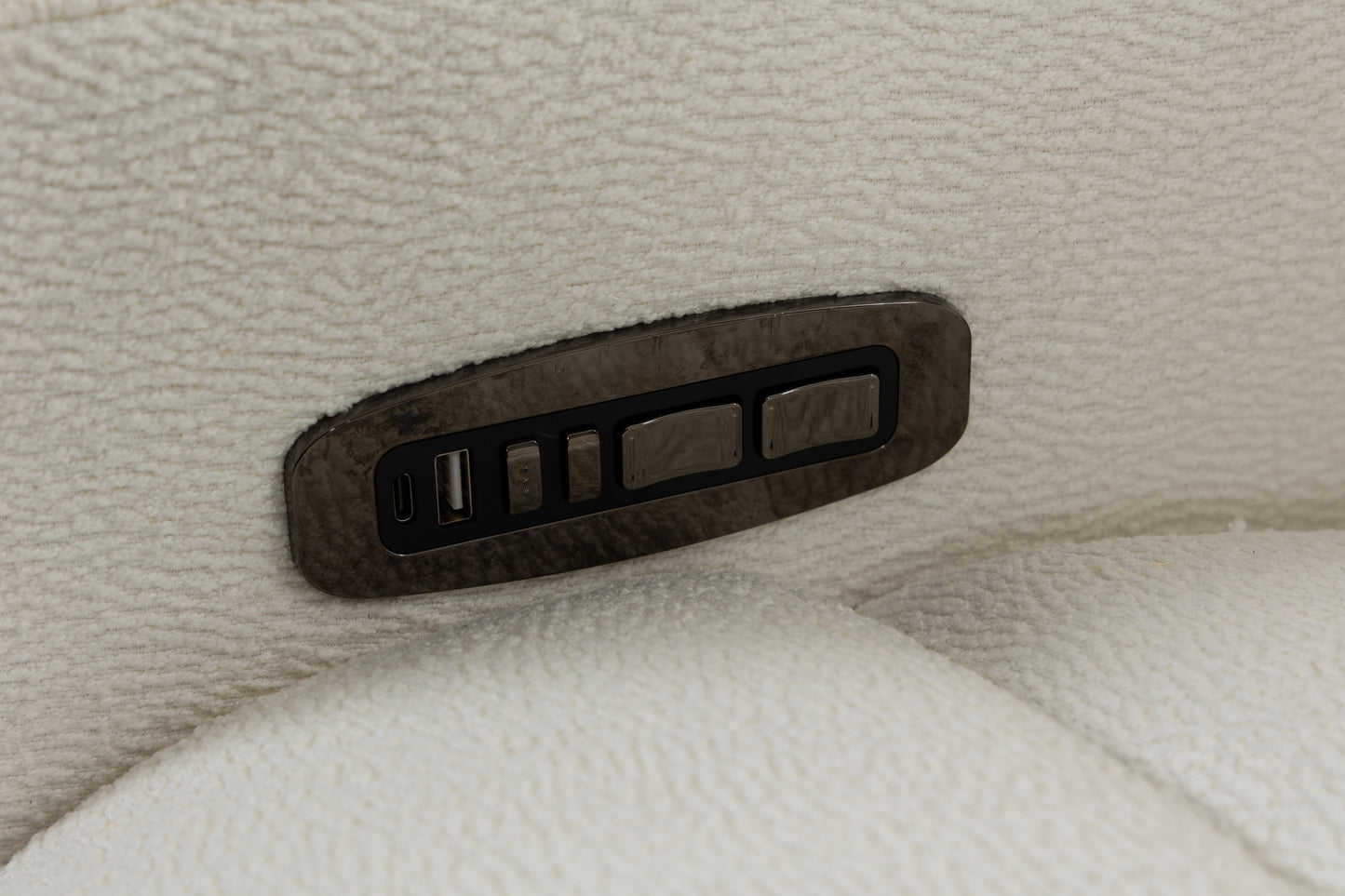 Extra Wide Power Recliner And Heat Massage