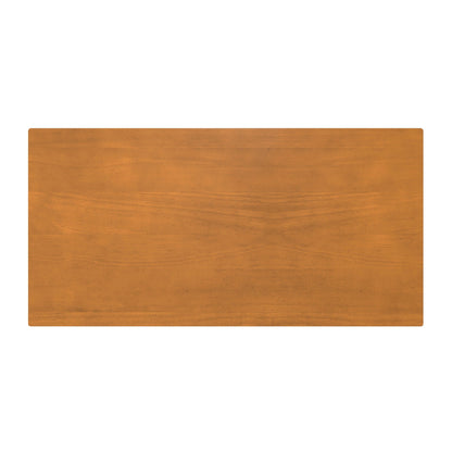 Harper Handcrafted Desk top by Unique Piece Furniture in warm honey oak with rounded edges on Tampa Home & Garden Store