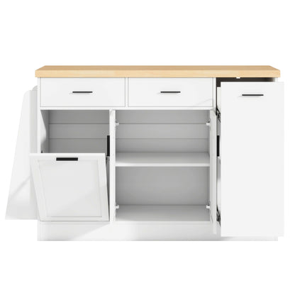 Kitchen Sideboard and Cabinet with Spice Rack