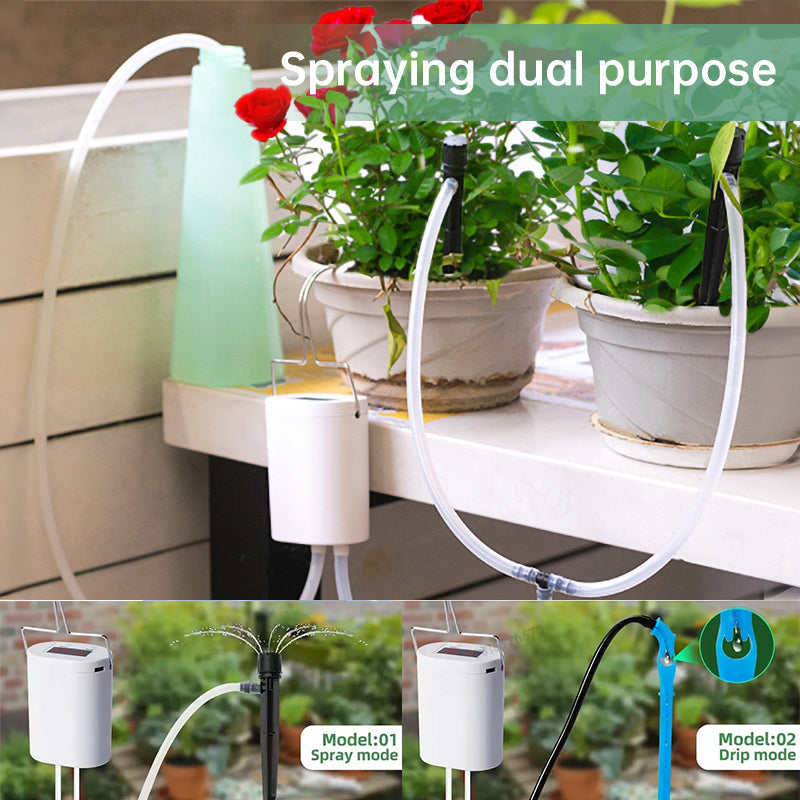 2/4/8/16 - Head Automatic Irrigation Controller, Plant & Flower Sprinklers, Drip Irrigation Kit, Potted Timer - Tampa Home & Garden Store
