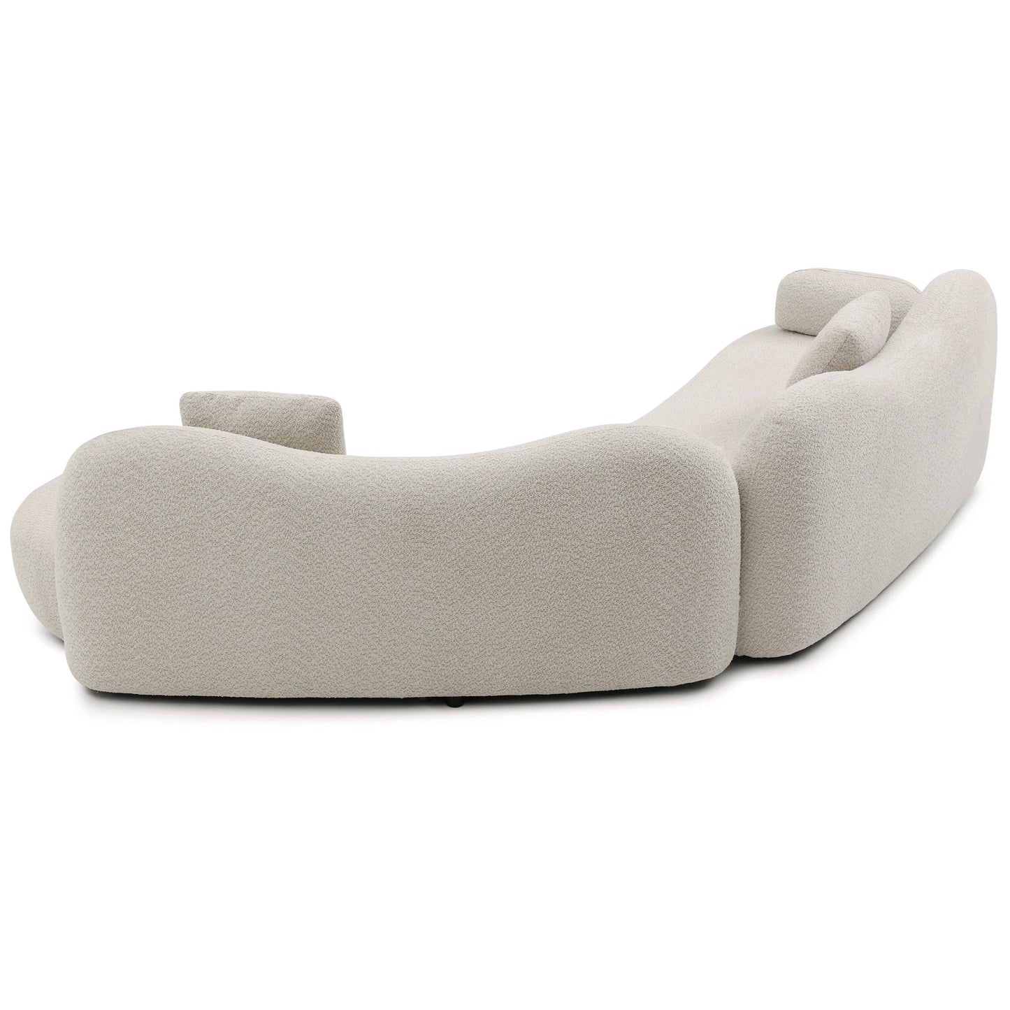 Modern Curved Modular Sofa Set for a Living Room