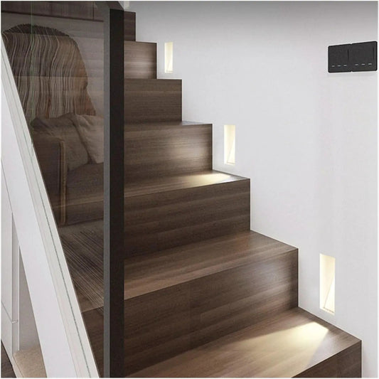 Nordic Frameless Stair LED Wall Light stainless steel wall fixture for indoor stairs on Tampa Home & Garden Store