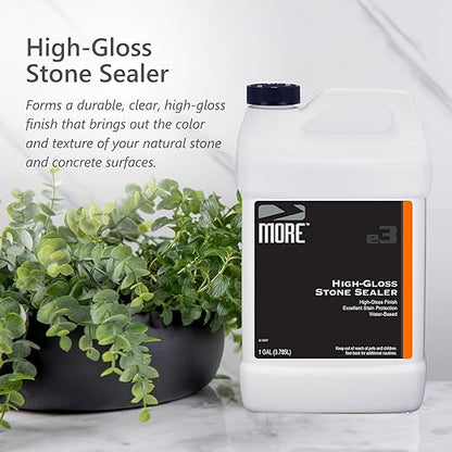 MORE® High-Gloss Stone Sealer