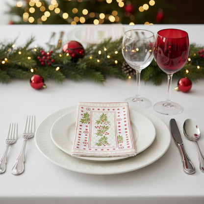 Christmas Disposable Napkins 100 Pieces And Feasts