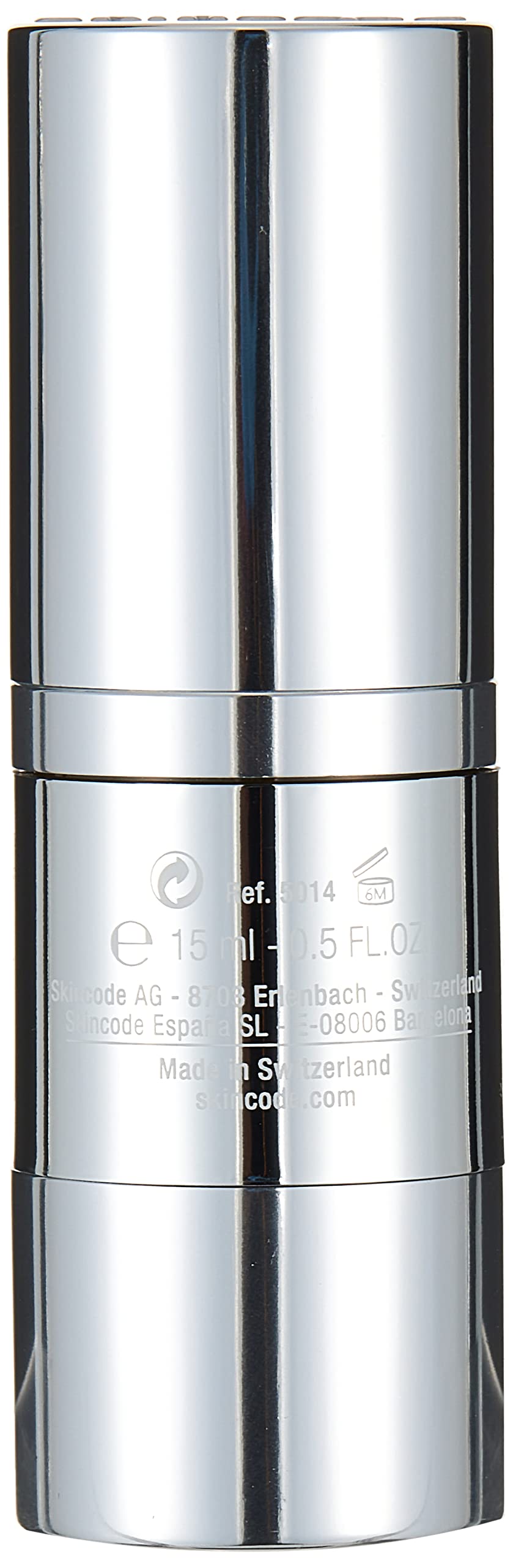 Eye serum Skincode Cellular Wrinkle Prohibiting Eye Serum 15ml in silver chrome finish on Tampa Home & Garden Store