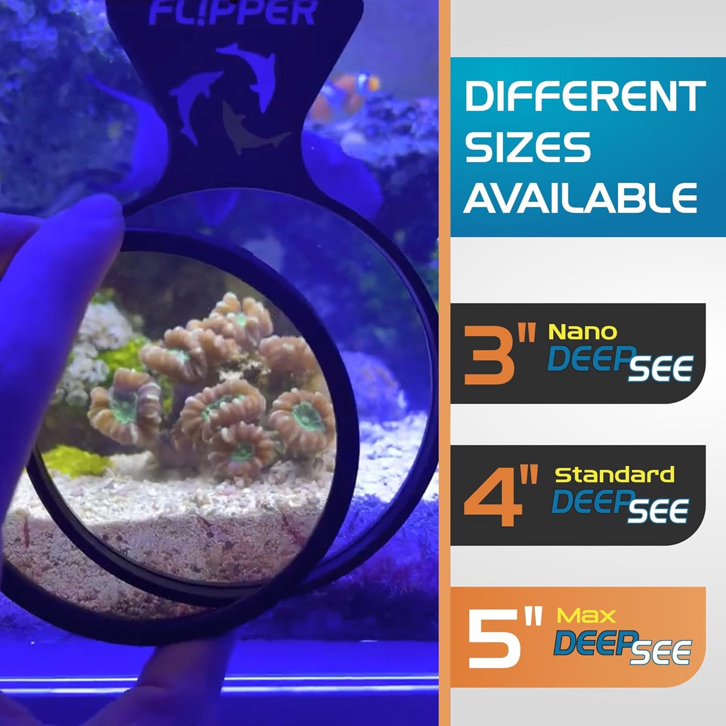 DeepSee Viewer Black Max 5 Inch Orange Filter