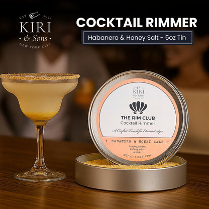 Smoky Habanero and Sweet Honey Cocktail Salt
