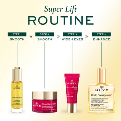 Nuxe face care trio: Super Serum 10, Merveillance Lift, Huile Prodigieuse oil on Tampa Home & Garden Store