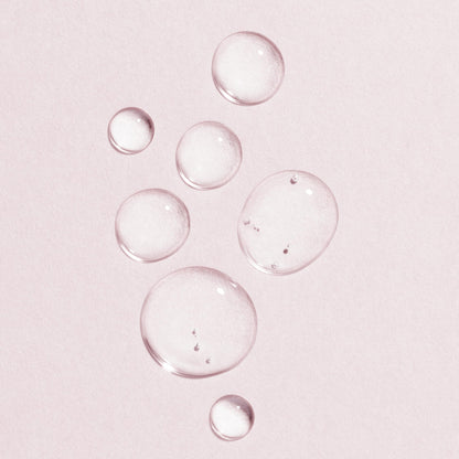 Face serum concept with pink droplets on pale pink background Lumene vegan collagen eye serum on Tampa Home & Garden Store