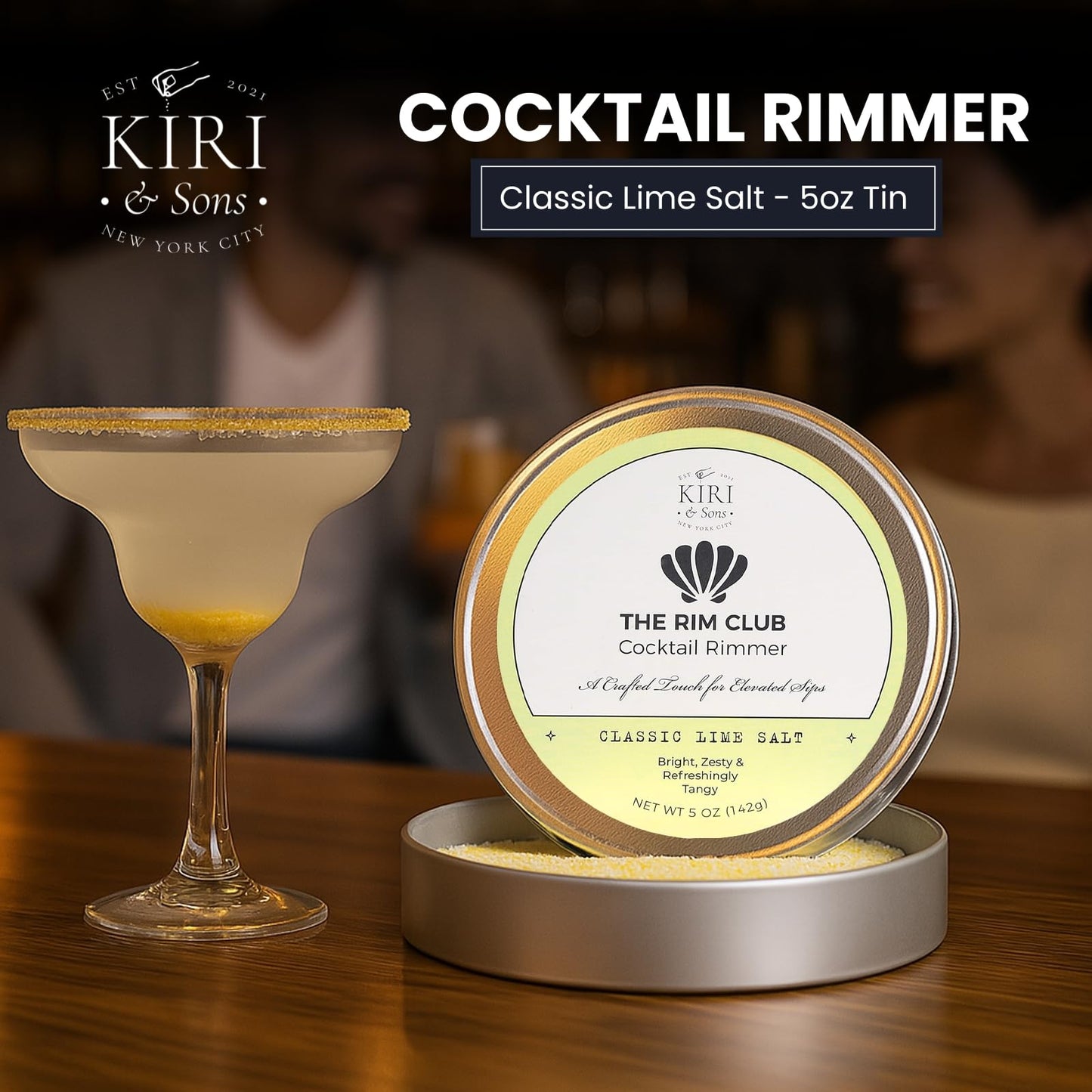 Classic Lime Cocktail Rimmer Salt For Tequila