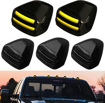 Ford F250 Super Duty 1999-2016 LED roof cab lights clear smoked amber 5-pack AutoLEDTech on Tampa Home & Garden Store