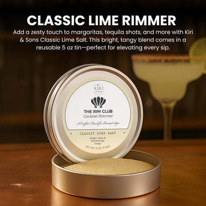 Classic Lime Cocktail Rimmer Salt For Tequila