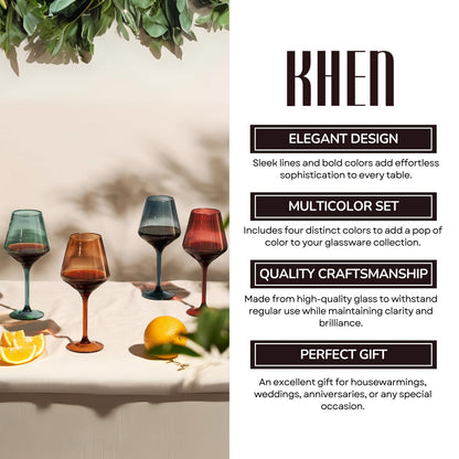 Floating Shatterproof Acrylic Wine Glasses