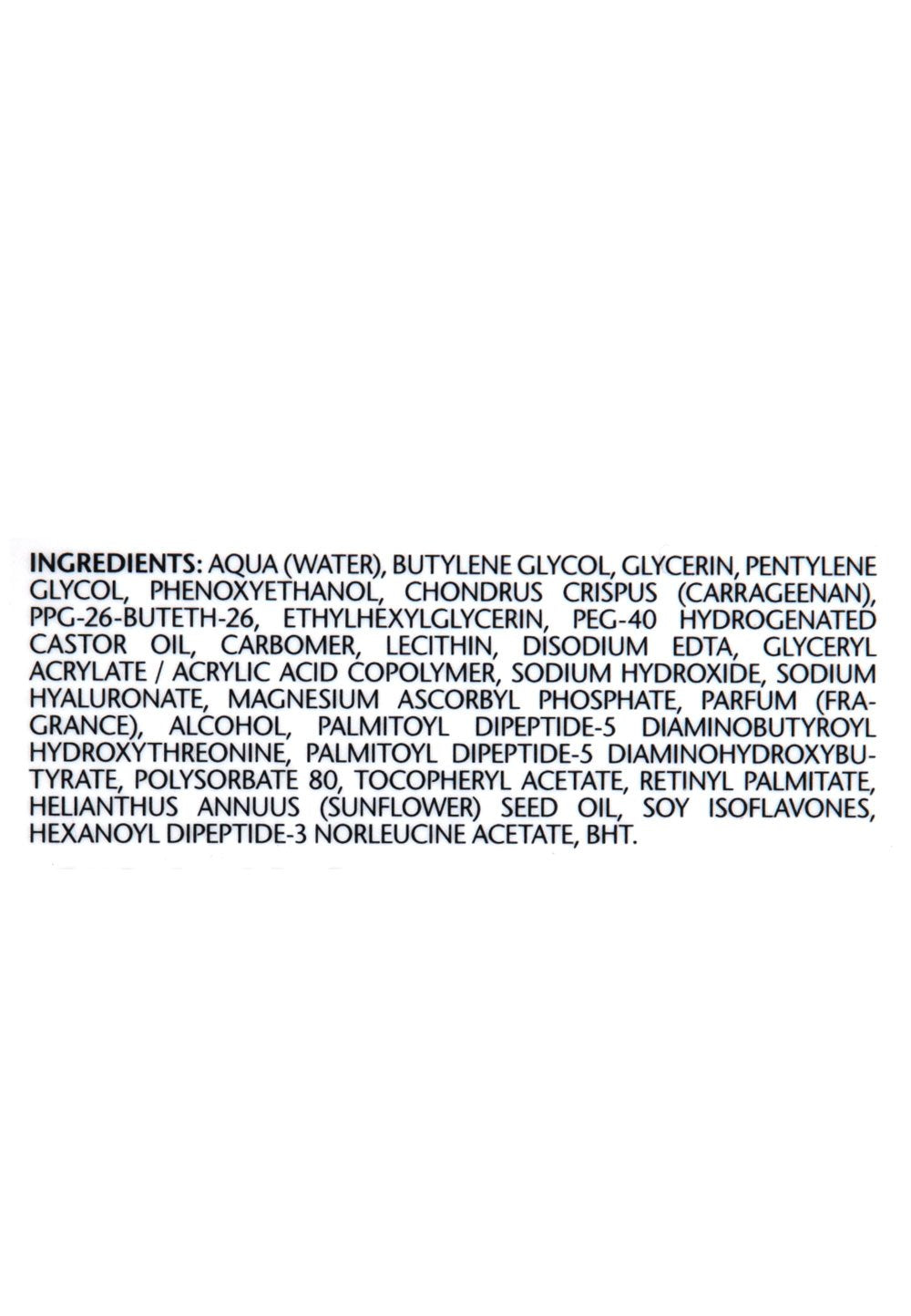 Face serum ingredient label for Skincode Power Concentrate Serum by Beauty Care Bag on Tampa Home & Garden Store