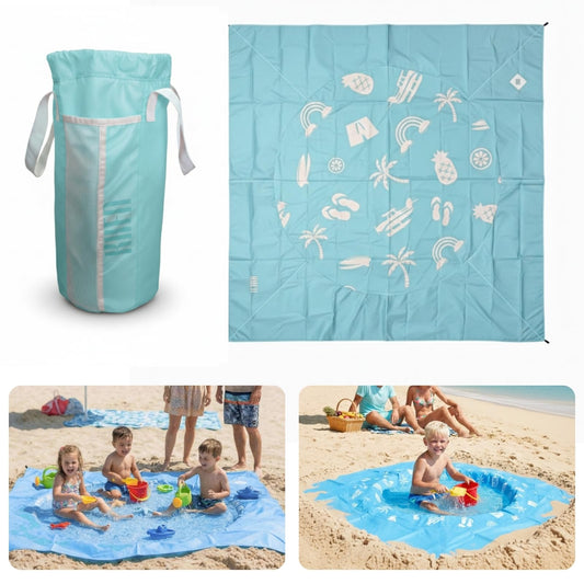 Foldable Beach Splash Mat for Babies and Toddlers