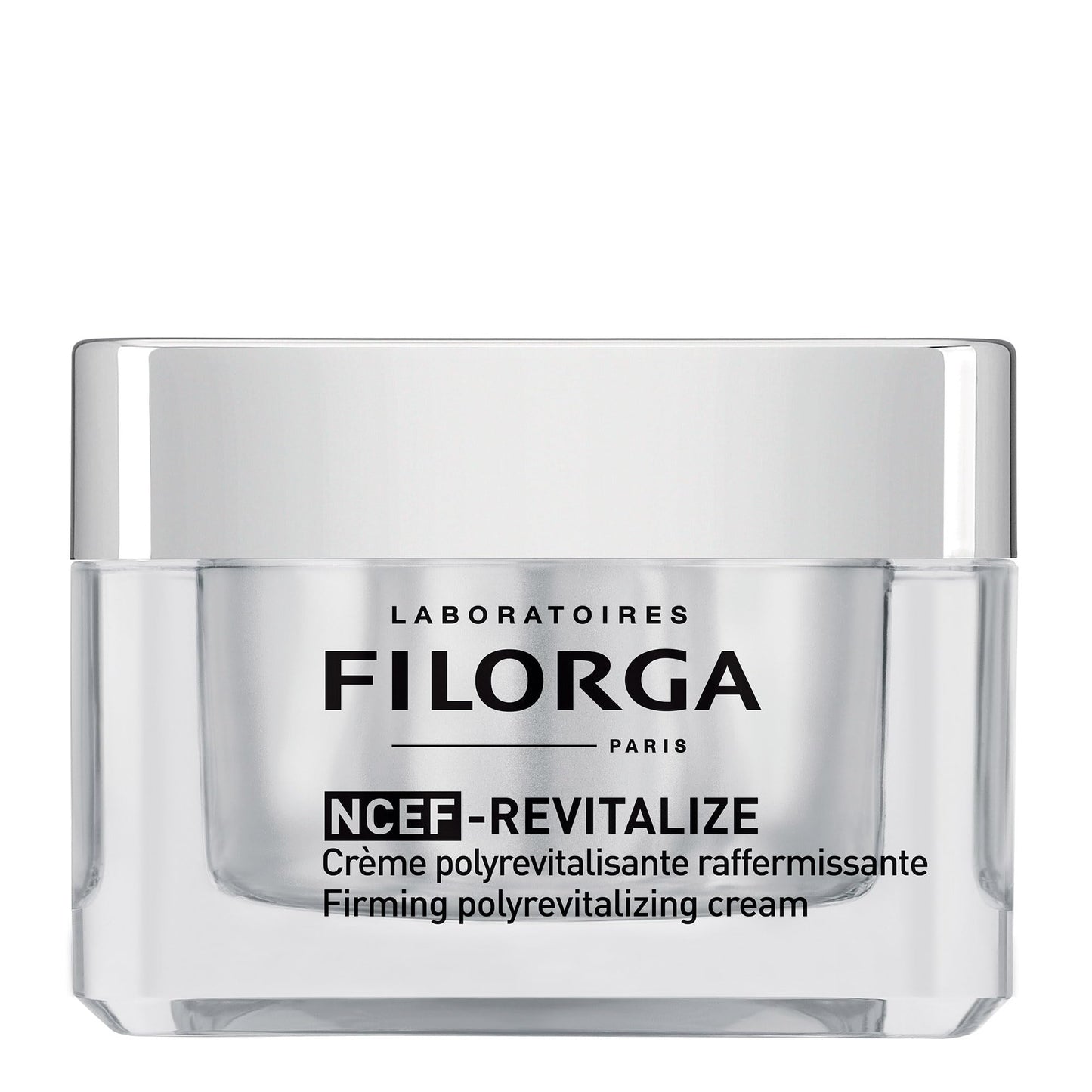 Filorga Universal Repair Care Cream 40ml jar with silver lid and glass bottle FILORGA branding on Tampa Home & Garden Store