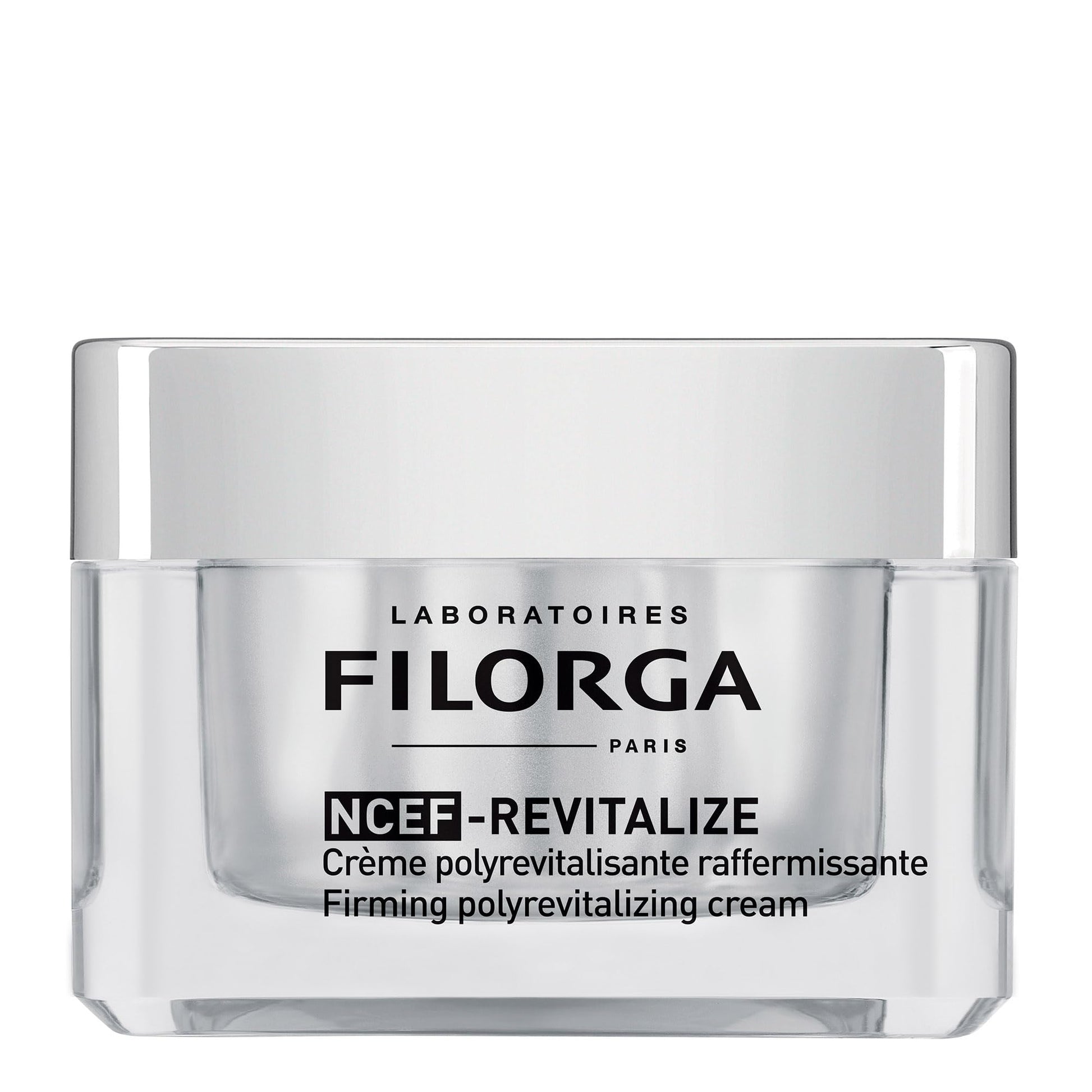 Filorga Universal Repair Care Cream 40ml jar with silver lid and glass bottle FILORGA branding on Tampa Home & Garden Store