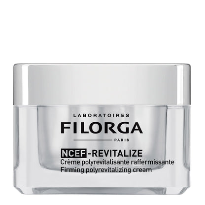 Filorga Universal Repair Care Cream 40ml jar with silver lid and glass bottle FILORGA branding on Tampa Home & Garden Store